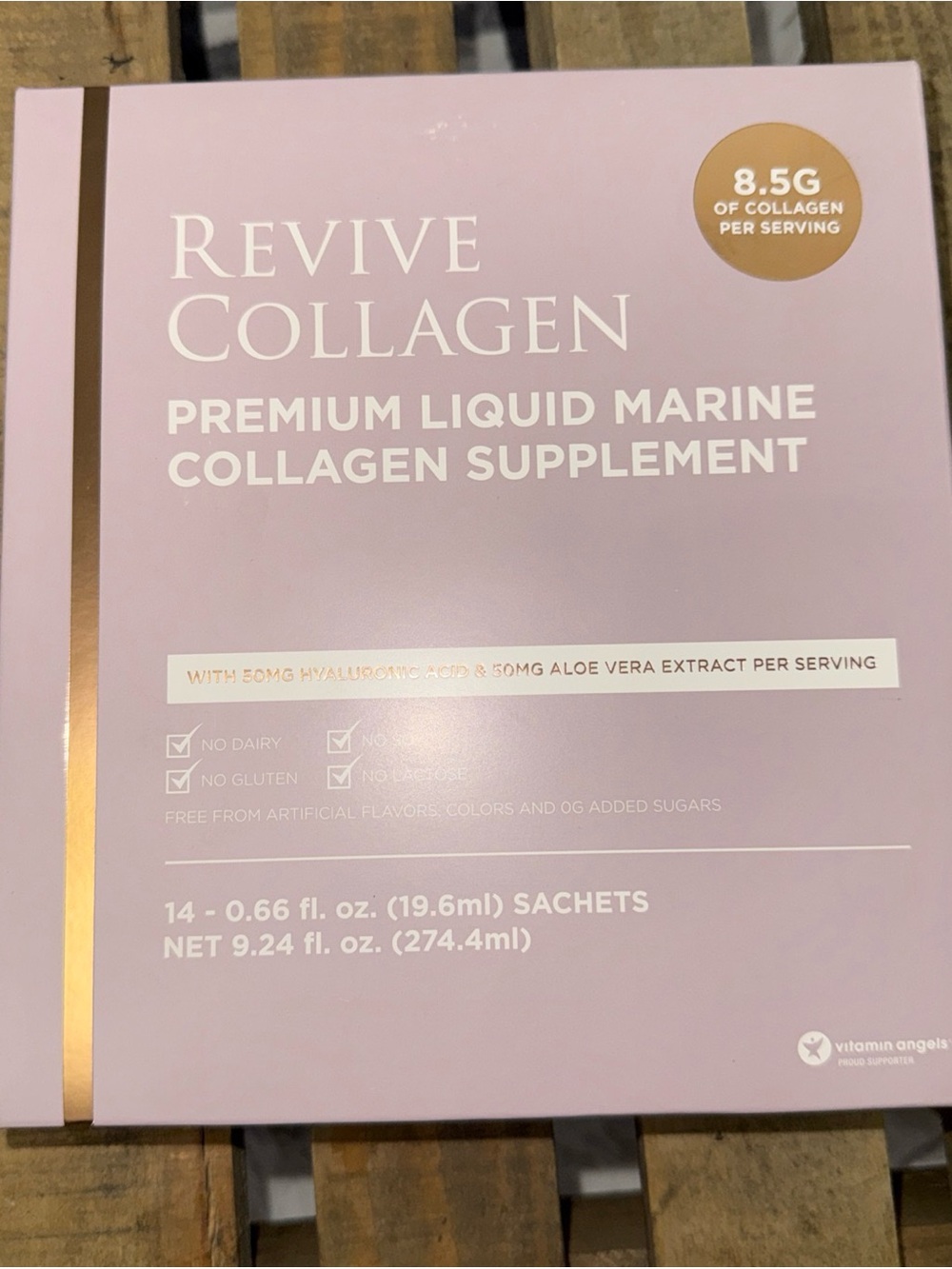 Revive Collagen Premium Liquid Hydrolysed Marine Collagen Drink - 14 Sachets